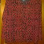 dress barn v pretty twin top for women  size 22/24