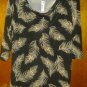 East 5 th spandex blouse so pretty for women size2 X
