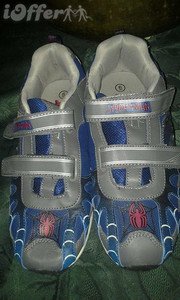 Spider man . Sneaker for boys size 6. U. S