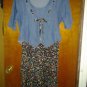 Blue jeans. V cute dress for her size 16