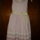 Bonnie. Jean pink dress for pretty girls v cute size 10