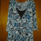 Perseption dress for woman spandex blouse size. 1x