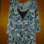 Perseption dress for woman spandex blouse size. 1x