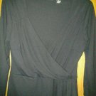 NEW YORK c.o spandex top stretch blouse v cute 4 her size S