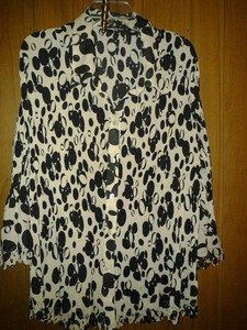 Essentials by Milano v cute chiffon blouse 4 her pretty top size 3x
