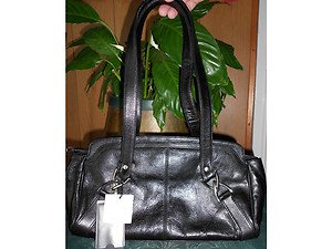 Soprano designer genuine leather shoulder bag for women