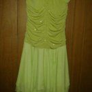 Bcx. Girl spandex& chiffon dress With sparkle size 14 girls