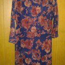 Indian suit 3 pc dress,pants, scarf chiffon size L