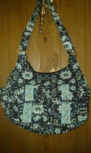 Lemon Hill 100% cotton v pretty handbag for women
