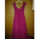 ony chiffion dress v pretty evening dress for women size 14