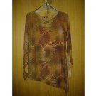 One. v cute top for women sparkle stretch size L