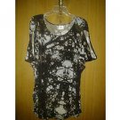 Worthington stretch dressy top v cute top FOR WOMEN size XL
