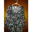 dressbarn  spandex blouse very beautiful FOR WOMEN size XL