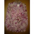 Mgny    blouse v pretty     4  woman   size 24.