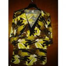 G. T. B. V cute blouse spandex. Stretch. Top for woman size 2x