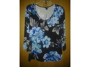 east Th 5 spandex blouse v cute for women size L