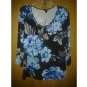 east Th 5 spandex blouse v cute for women size L