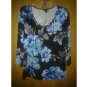 east Th 5 spandex blouse v cute for women size L
