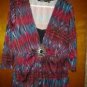 Elementz blouse for woman spandex beautiful top for womensize XL