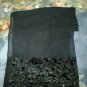 Chiffion scarf. V pretty with velvet & beads. V cute