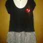 Faded. Glory. V cute spandex dress 4girls size. 7-10