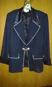 Chantalle. New.York evening jacket with rhinestone for women size 16