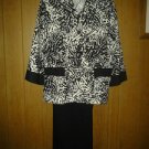 Sag. Harbor v cute pants suit 2pc for women size 14