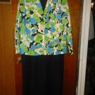 N Y. Collection 2pc dress suit v pretty for women size 3 X - 26 W