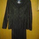 At Karen. Scott v pretty lace jacket & chiffon pants for women size XL