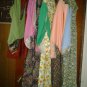 Abaya or esdal v esy to wear no scarf no pins free size fit 2X to 4X 100% cotton