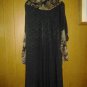 Abaya or esdal no scarf or pins esy to wear free size fit all