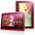 christmas gift red 7 inch unlocked 8GB 7" Android 4.0 A13 512M/DDR3 1.2GHz MID Wifi 3G Tablet PC Red