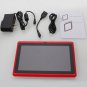 christmas gift red 7 inch unlocked 8GB 7" Android 4.0 A13 512M/DDR3 1.2GHz MID Wifi 3G Tablet PC Red