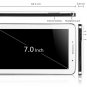 christmas gift 7 inch M8 Android 4.1 Phone Tablet PC MTK6515A 1GHz Bluetooth Dual Cameras (WHITE)