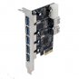 Sedna PCIE 7 Port USB 3.0 Adapter Card ( 5E2I)