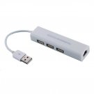 SEDNA - USB 2.0 to 10/100 Ethernet Adapter with 3 Port Hub ( SE-USB-HUB-LAN-31 )