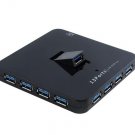 SEDNA - 13 Ports USB 3.0 Hub - with 1 x iPad 2 /3 Charging Port - Black