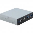 SEDNA - 2 Port USB 3.0 + 2 Port USB 2.0 3.5" Floppy Bay Front Panel
