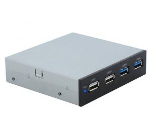 SEDNA - 2 Port USB 3.0 + 2 Port USB 2.0 3.5" Floppy Bay Front Panel