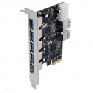 Sedna PCIE USB 3.0 7 ports Adapter ( 5E2I)