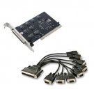 SEDNA - PCI 8 x RS232 Serial Ports Adapter Card ( With 8 Ports Octopus cable )