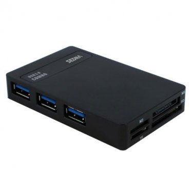 SEDNA 3 Ports USB 3.0 Hub with Card Reader