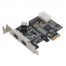 SEDNA - PCI-Express Low Profile IEEE 1394b FireWire 3 Port Card ( 2 E 1I )