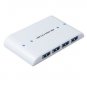 SEDNA - USB 3.0 4 Port Hub ,slim portable design ( White) - no AC/DC adapter
