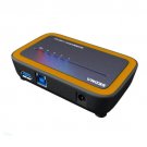 SEDNA - 4 Port USB 3.0 Hub with AC/DC Adapter ( SE-USB3-HUB-304A) - Orange