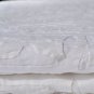 White Double-bed Bedspread in Applique