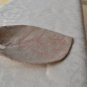 Brown Leaf Coasters with beads - Handmade Coaster - Drink Coaster - Set of 4
