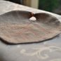 Brown Leaf Coasters with beads - Handmade Coaster - Drink Coaster - Set of 4
