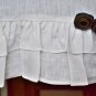 Table runner with ruffles on the ends Boho tablerunner Chic