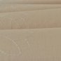 Linen Blend Placemats with Sashiko Embroidery - Handmade Beige Cloth Placemats - Set of 4